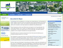 Tablet Screenshot of gesundheit-mayen.de